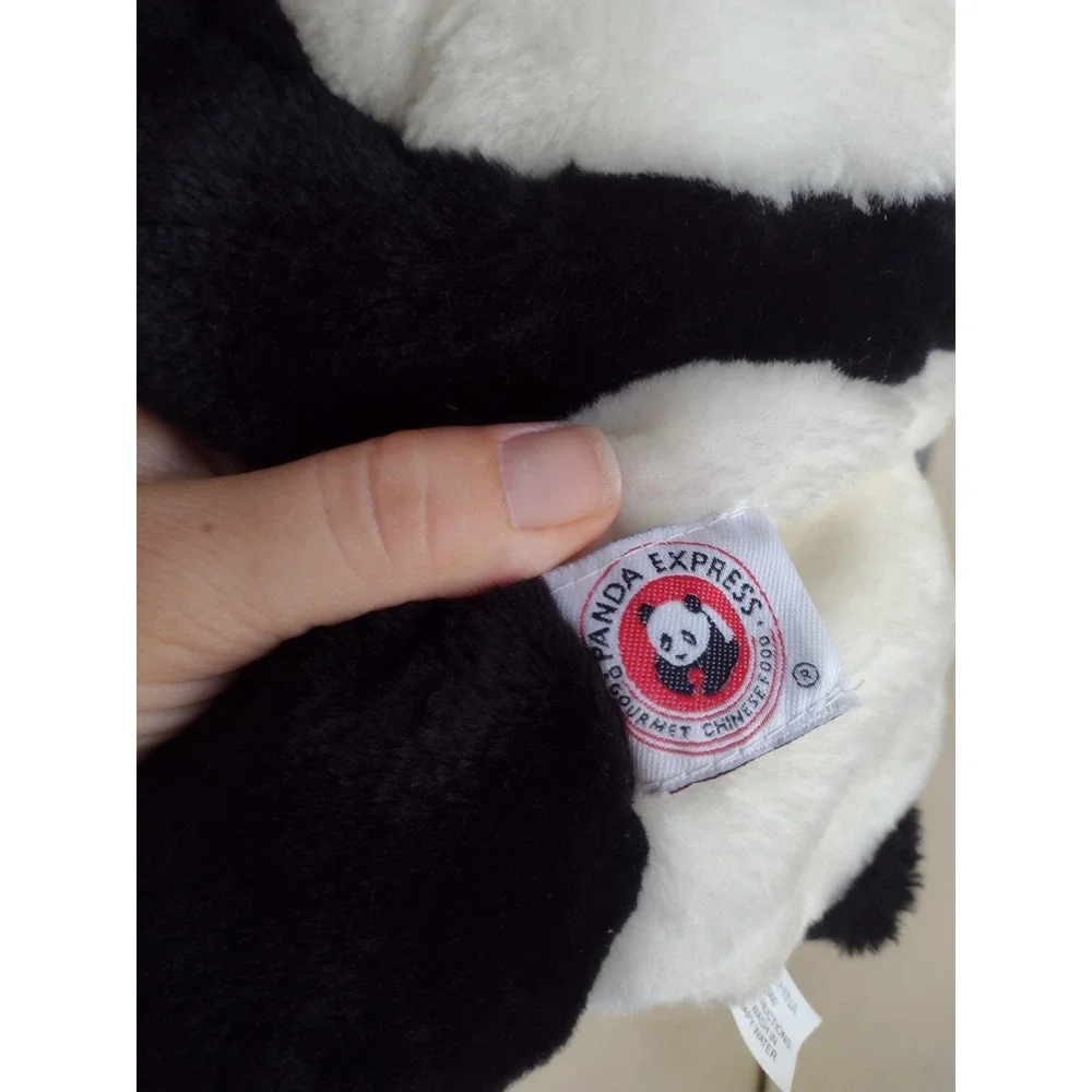 Panda Inn Plush Hand Puppet Panda Express Colab Stuffed Animal Bear Vtg